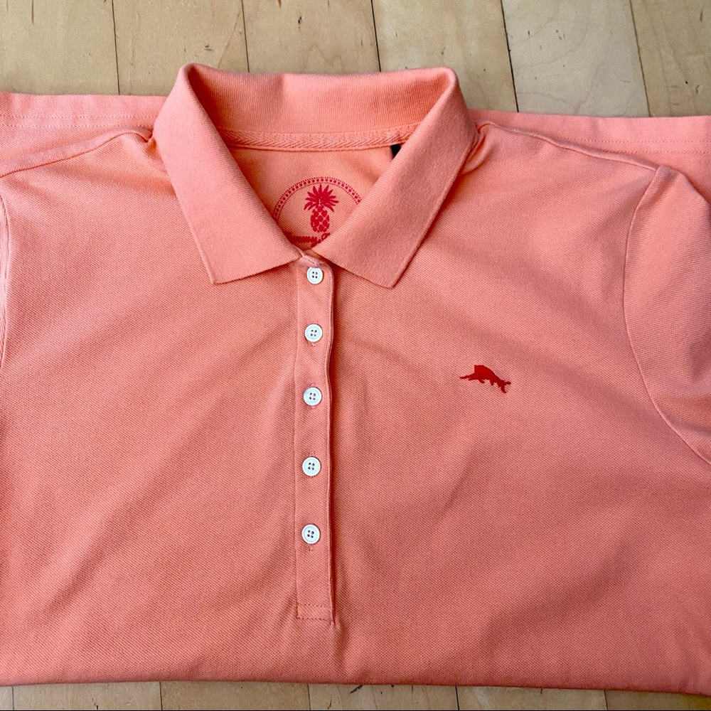 Tommy Bahama Logo Front & Back Polo Top - Picture 7 of 7
